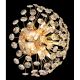 Aplice, corpuri de iluminat pentru pereti - Aplica design elegant KATRINA auriu 64135W GL