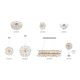 Plafoniere - Plafoniera design elegant KATRINA 45cm crom 64135DC GL