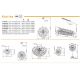 Lustre aplicate - Lustra aplicata design elegant KATRINA 60cm crom 64135D1C GL