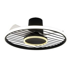 Lustre cu ventilator - Lustra LED, Ventilator cu telecomanda, SOHO negru MA-8721