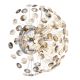 Aplice, corpuri de iluminat pentru pereti - Aplica design elegant KATRINA crom 64135WC GL