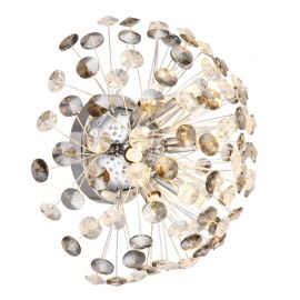 Aplice, corpuri de iluminat pentru pereti - Aplica design elegant KATRINA crom 64135WC GL