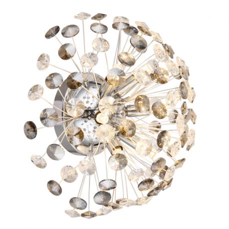 Aplice, corpuri de iluminat pentru pereti - Aplica design elegant KATRINA crom 64135WC GL