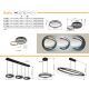 Plafoniere - Plafoniera moderna LED CCT DELLA 67179D GL