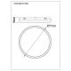 Plafoniere - Plafoniera moderna LED CCT DELLA 67179D GL