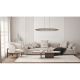 Pendule, Lustre suspendate - Lustra suspendata moderna LED CCT DELLA 67179H1 GL
