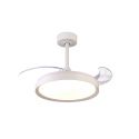 Lustra LED CCT cu ventilator si telecomanda MISTRAL Mini alb MA-8829