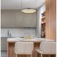 Pendule, Lustre suspendate - Lustra suspendata LED CCT, Telecomanda, BRIGGS 67186-36 GL
