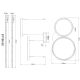 Pendule, Lustre suspendate - Lustra suspendata LED CCT, Telecomanda, BRIGGS 67186-50 GL