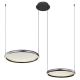 Pendule, Lustre suspendate - Lustra suspendata LED CCT, Telecomanda, BRIGGS 67186-50 GL