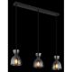 Pendule, Lustre suspendate - Lustra suspendata design decorativ MASSEY fumuriu 15769S-3 GL