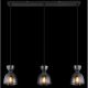 Pendule, Lustre suspendate - Lustra suspendata design decorativ MASSEY fumuriu 15769S-3 GL