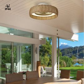 Lustre cu ventilator - Lustra LED cu Ventilator si telecomanda, IP44, KILIMANJARO MINI MA-8226