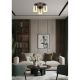 Plafoniere - Plafoniera design modern FELICIA 34,5cm negru/crom 16056-3D GL