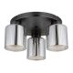 Plafoniere - Plafoniera design modern FELICIA 34,5cm negru/crom 16056-3D GL