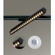 Spoturi, Proiectoare pe sina - Modul alb liniar LED 3000K, Accesoriu pentru sine trifazate Mantra, CRETA MA-8359