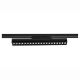 Spoturi, Proiectoare pe sina - Modul negru liniar LED 3000K, Accesoriu pentru sine trifazate Mantra, CRETA MA-8360