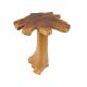 Banchete-Tabureti - Masuta din lemn de tec Nature Root 60cm