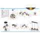 Pendule, Lustre suspendate - Lustra neagra din metal cu 3 pendule MIKA