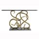 Console - Consola pentru hol WILDLIFE SNAKE 115cm marmura neagra