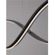 Pendule, Lustre suspendate - Lustra BRIO neagra liniara cu iluminat LED CCT