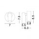 Aplice cu Spot - Aplica spot LED directionabil negru PICTOR