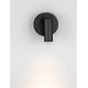 Aplice cu Spot - Aplica spot LED directionabil negru PICTOR