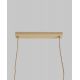 Pendule, Lustre suspendate - Lustra metal bej cu 4 globuri sticla Copenhagen