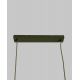 Pendule, Lustre suspendate - Lustra metal verde cu 4 globuri sticla Copenhagen
