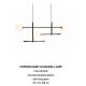 Pendule, Lustre suspendate - Lustra metal verde cu 4 globuri sticla Copenhagen
