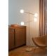 Lampadare - Lampadar cu 4 globuri sticla si metal bej Copenhagen