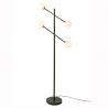 Lampadar cu 4 globuri sticla si metal verde Copenhagen