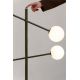 Lampadare - Lampadar cu 4 globuri sticla si metal verde Copenhagen