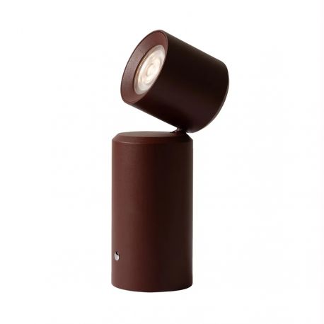 Veioze - Lampa cu baterii pentru perete sau portabila Milan visiniu
