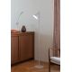 Lampadare - Lampa de podea din metal gri deschis Stavanger