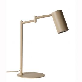Lampi birou - Lampa de birou din metal bej cu brat articulat Bilbao