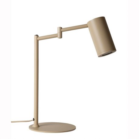 Lampi birou - Lampa de birou din metal bej cu brat articulat Bilbao