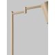 Lampi birou - Lampa de birou din metal bej cu brat articulat Bilbao