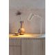 Lampi birou - Lampa de birou din metal bej cu brat articulat Bilbao