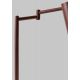 Lampi birou - Lampa birou din metal cu brat articulat Bilbao visiniu