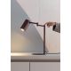 Lampi birou - Lampa birou din metal cu brat articulat Bilbao visiniu