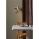 Aplice cu Spot - Aplica perete din metal cu brat articulat Bilbao bej
