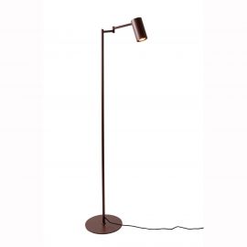 Lampadare - Lampa de podea din metal cu brat articulat Bilbao visiniu