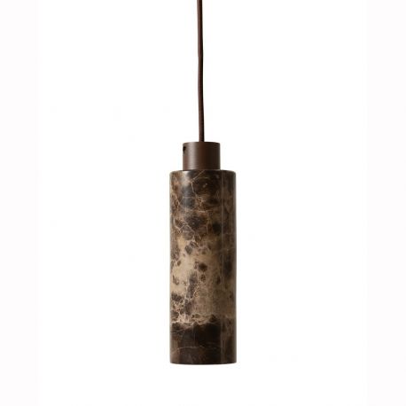Pendule, Lustre suspendate - Lustra pendul din marmura Tivoli maro