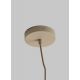 Pendule, Lustre suspendate - Lustra pendul din travertin Tivoli sand