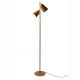 Lampa de podea cu doua spoturi directionabile Salamanca galben mustar