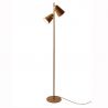 Lampa de podea cu doua spoturi directionabile Salamanca galben mustar