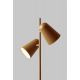 Lampadare - Lampa de podea cu doua spoturi directionabile Salamanca galben mustar