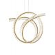 Candelabre, Lustre - Lustra LED moderna design deosebit CHARMES 120 auriu