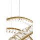 Candelabre, Lustre - Lustra LED moderna design deosebit CHARMES 120 auriu